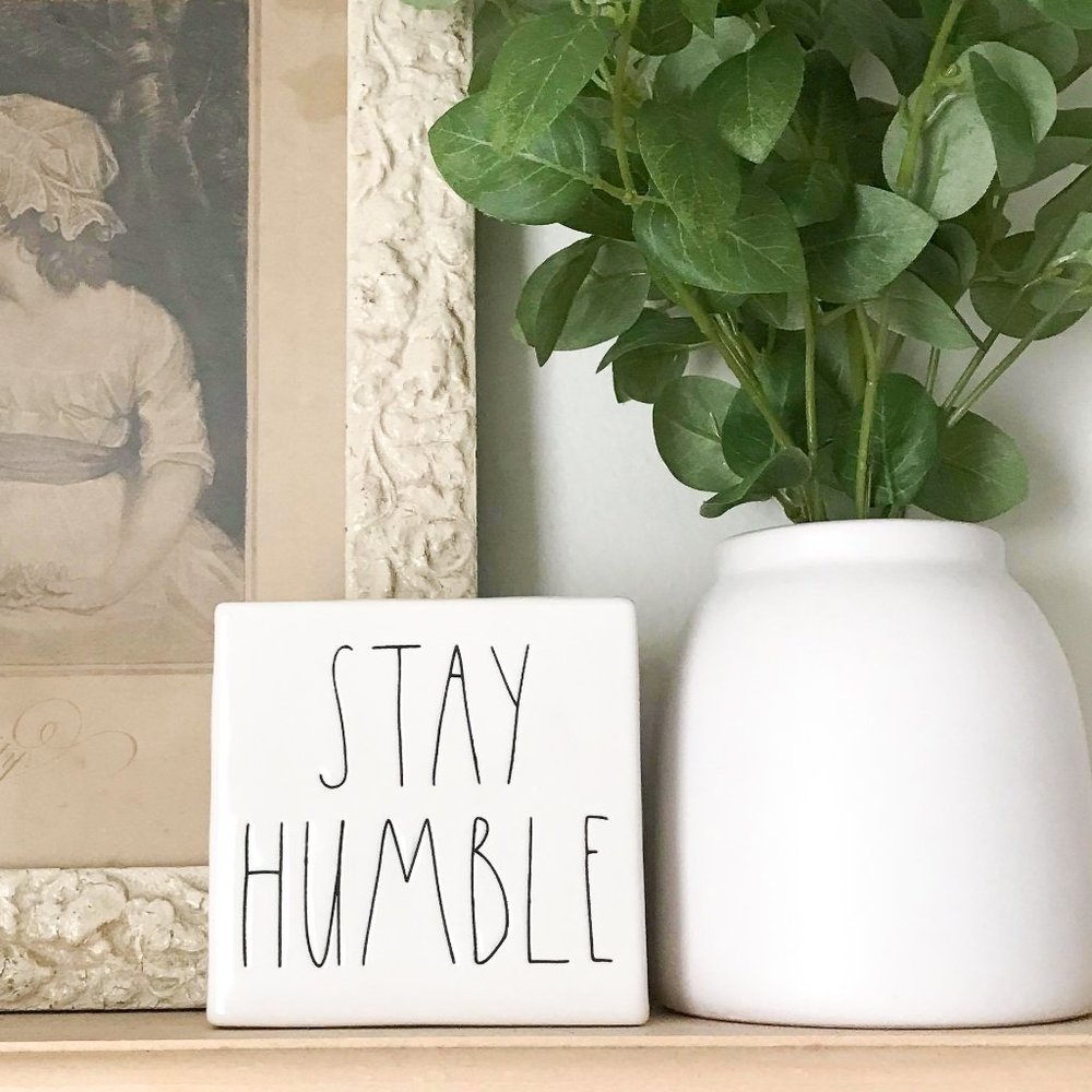 Rae Dunn | Double Sided Ceramic Plaque
